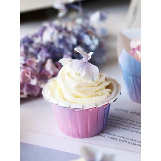 Cup giấy cứng đựng cupcake, Đế giấy cupcake, muffin (1 set 50pcs)