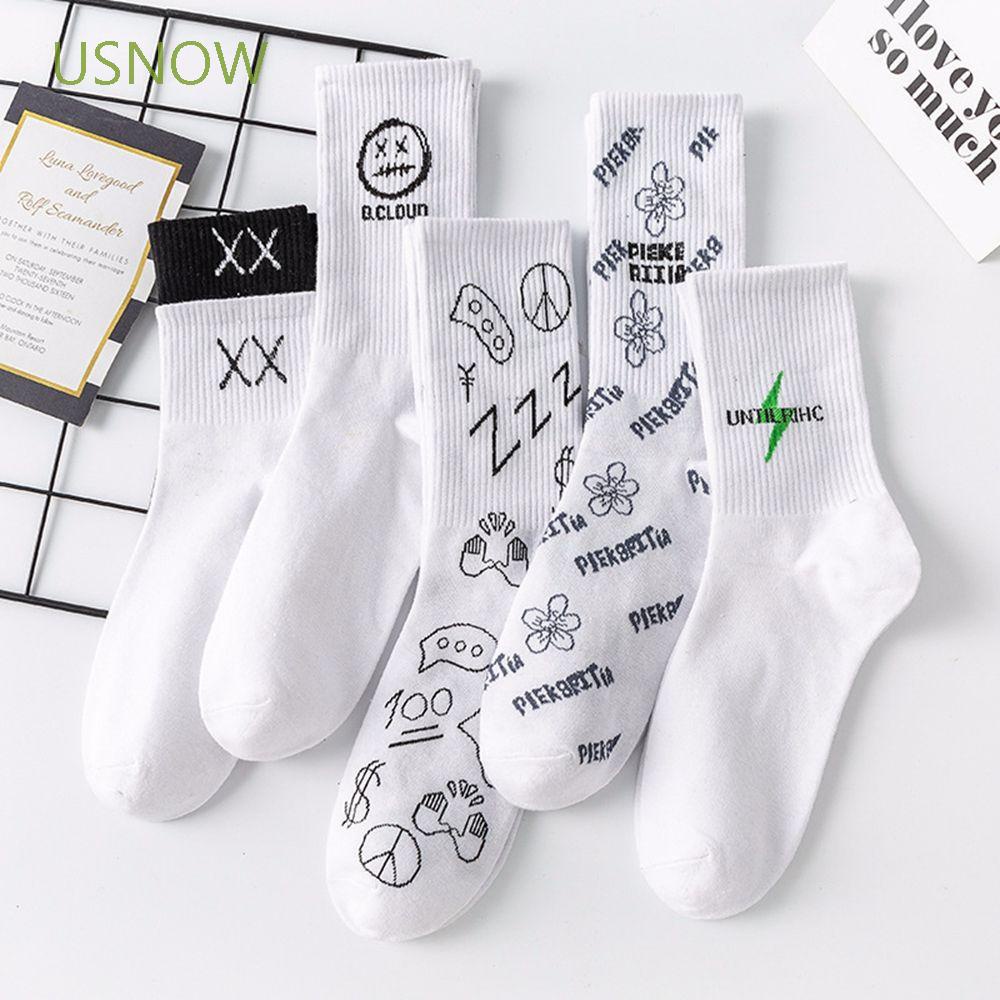 Vớ Cổ Vừa In Hình Mặt Cười Dễ Thương Thoáng Khí Thoải Mái Cho Nam Và Nữ