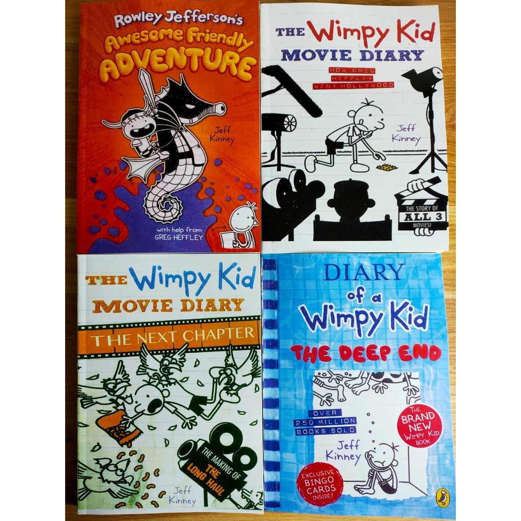 combo - bán lẻ Diary of a wimpy kid