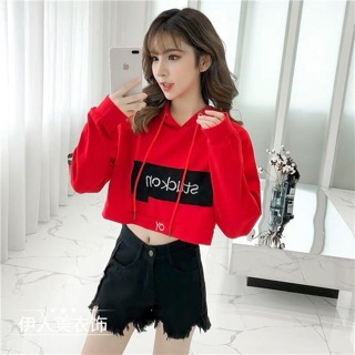 Áo croptop tay dài hót sckick
