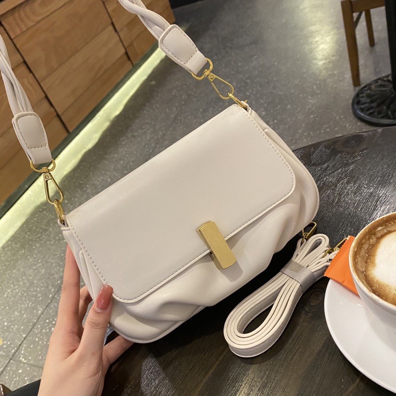 [Mã WAST10K giảm 10K đơn bất kỳ] Túi kẹp nách quai xoắn + dây đeo chéo