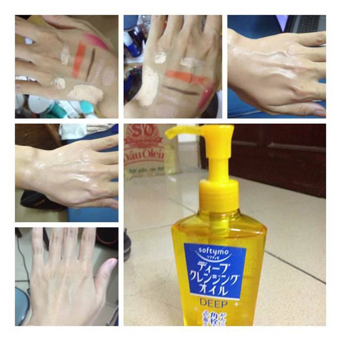 Dầu tẩy trang Kose Softymo làm sạch sâu nhẹ dịu Cleansing Oil 230ml Nhật Bản