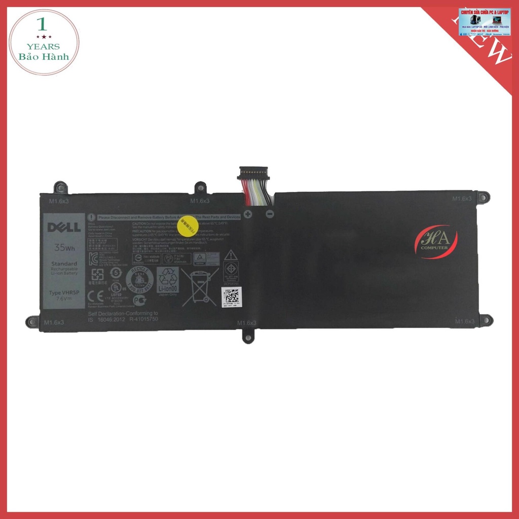 Pin laptop dell Latitude 5175  35 Wh