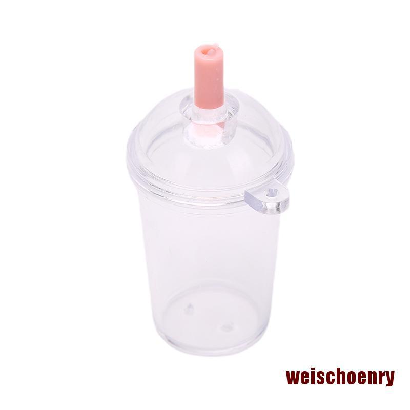 wsch 5x Frappuccino Cup Coffee Cup Dollhouse Miniature Simulation Plastic Cake c