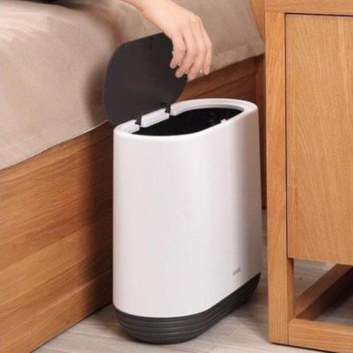 Thùng Rác Nhấn Nút Tiện Lợi Thông Minh ECOCO - Thùng Rác Chống Đổ Kín Mùi Cao Cấp