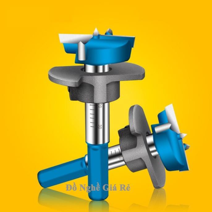 Mũi khoan khoét lỗ gỗ bản lề bật 35mm - Có cữ giới hạn - DCG