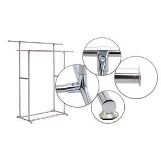 Giàn phơi inox đôi
