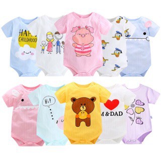 Body chíp cotton giấy cho bé trai bé gái