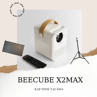 Máy chiếu phim mini dùng cho gia đình beecube x2max độ phân giải fullhd-bảo hành 12 tháng