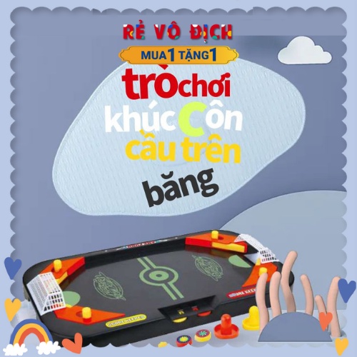 Bàn Thi Đấu Bóng Đá Khúc Côn Cầu 2 Trong 1 Cho Bé Rèn Luyện Kĩ Năng Trí Tuệ