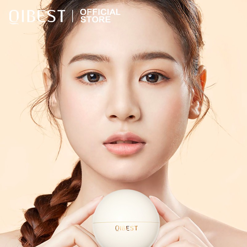 Phấn Phủ QIBEST Lâu Trôi Không Thấm Nước Trang Điểm Làm Trắng Da 5 Màu Với Mút 34.5g | BigBuy360 - bigbuy360.vn