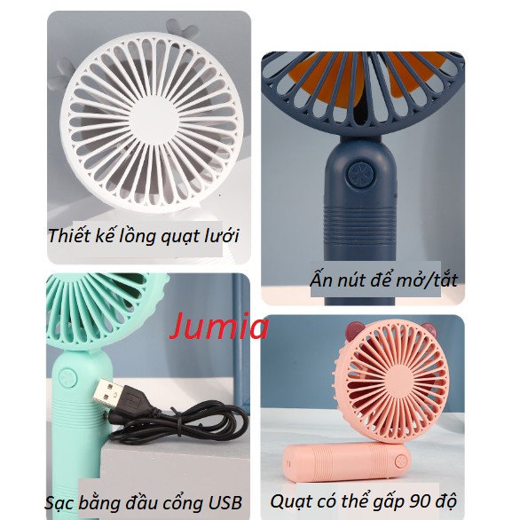 [XẢ KHO DEAL SỐC]Quạt cầm tay mini Quạt điện mini | BigBuy360 - bigbuy360.vn