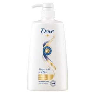Kem xả dove dưỡng tóc bồng bềnh phục hồi hư tổn chai 335ml