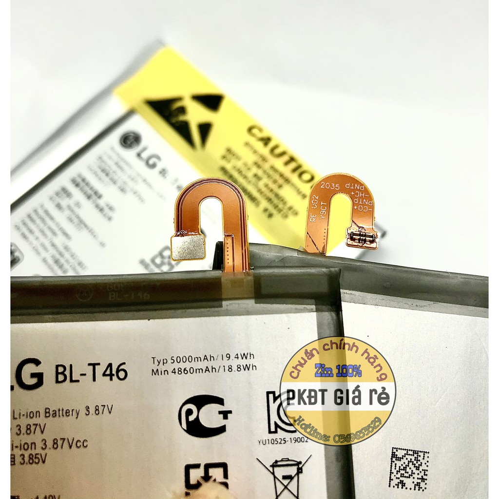 Pin LG V60 ThinQ  dung lượng 5000mAh, 19.4Wh,TẶNG KÈM CÁP TYPE-C