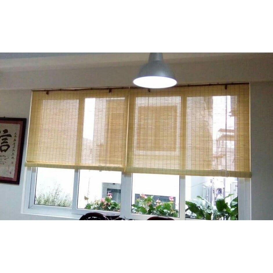 Mành tăm tre trang trí quán ăn, quán cà phê và khu resort