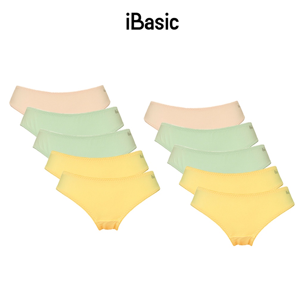 [Mã WABRH11 giảm 10% đơn 99K] Combo 10 quần lót nữ thun lạnh iBasic PANW130
