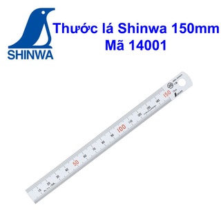 Thước lá shinwa 150mm mã 14001 chất lượng cao