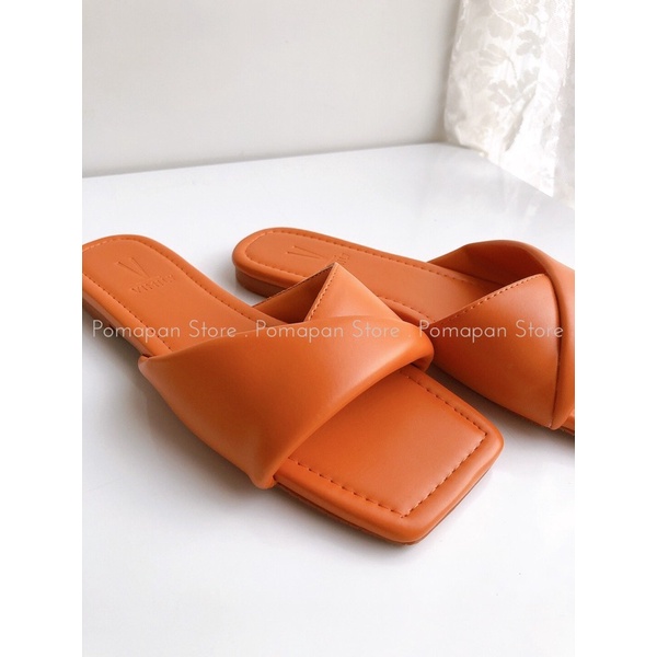 G1824 - Dép da quai chéo Vimimly