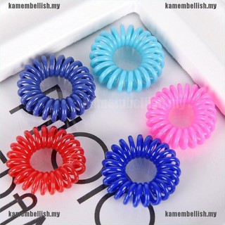 Set 10 dây buộc tóc lò xo co giãn