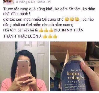 Dầu gội, dầu xả Biotin -385 ml