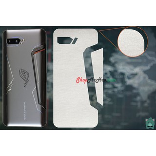 Skin Dán Mặt Sau Lưng Vân Nhôm ASUS ROG Phone 2 - Nhiều màu