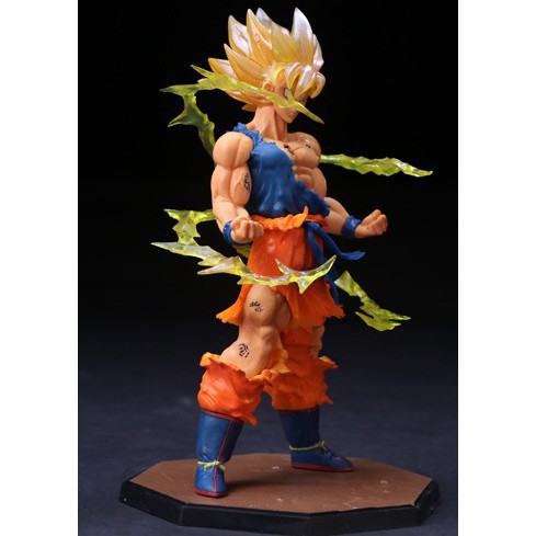 Mô hình Son Goku Super Saiyan FZERO Dragon Ball cao 17cm chi tiết đẹp mắt