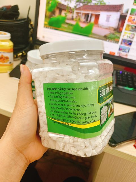 0,5kg Bột Sắn Dây Nguyên Chất 100℅