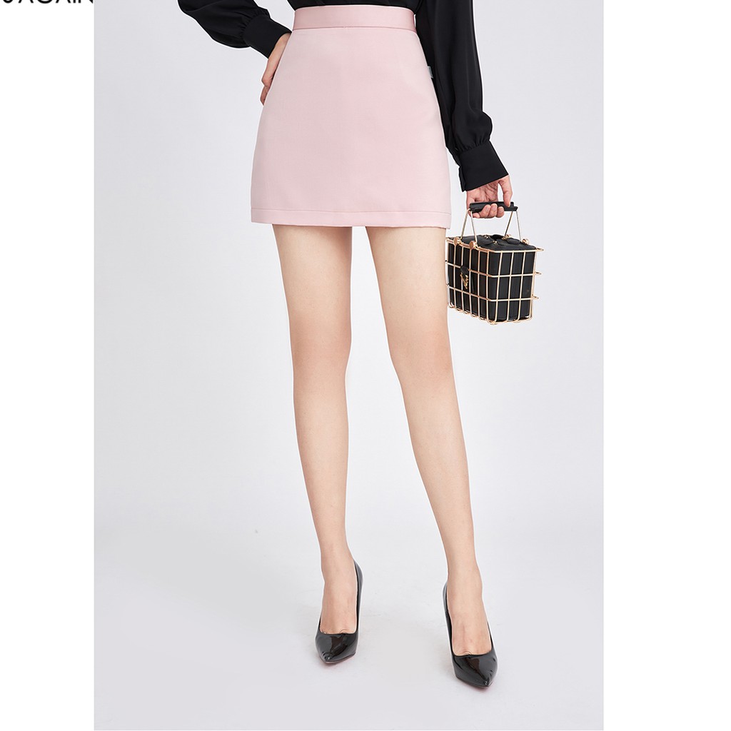 Chân váy ngắn nữ 92WEAR 2 MÀU, đủ size, dáng A cạp rời JAA1295 | BigBuy360 - bigbuy360.vn