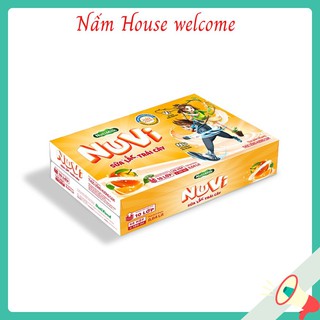 [Date mới] Sữa Nuvi hương cam-Thùng 48 hộp x 110ml ⚡NutiFood⚡ NuVi Sữa Lắc Trái Cây Hương Cam cho bé cao hơn, thông minh