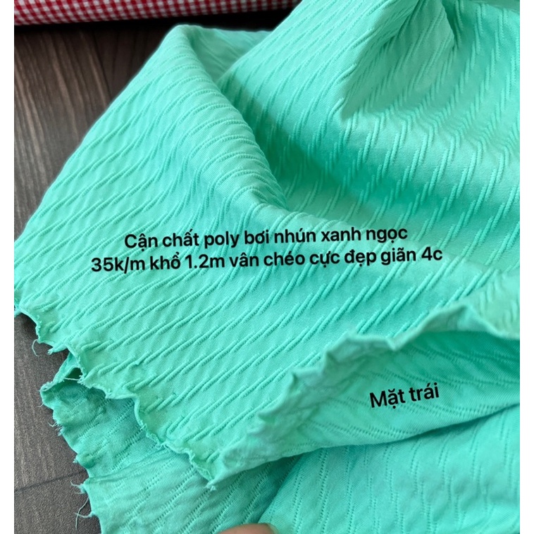 Vải Bơi- Vải May đồ bơi , Bikini -Vải Kẻ Xốp nhún- May Đồ bơi kiểu Tạo nhún xòe rất xinh