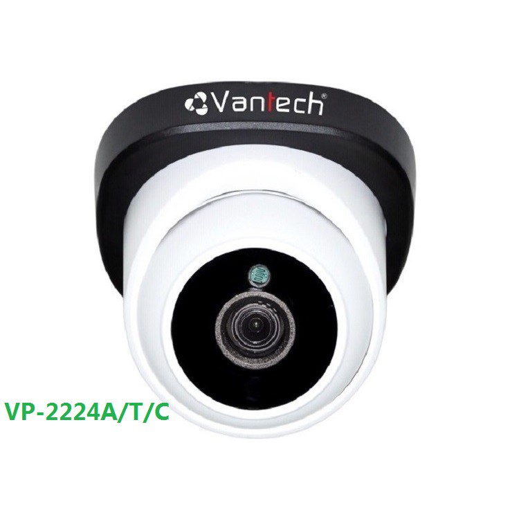 Camera Dome 3 in 1 2.0MP VANTECH VP-2224A/VP-2224T/VP-2224C