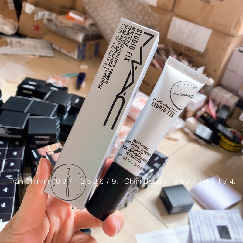 Kem lót MAC COSMETICS Strobe Cream, Mattetifine 12Hr Shine Control, Natural Radiance Base