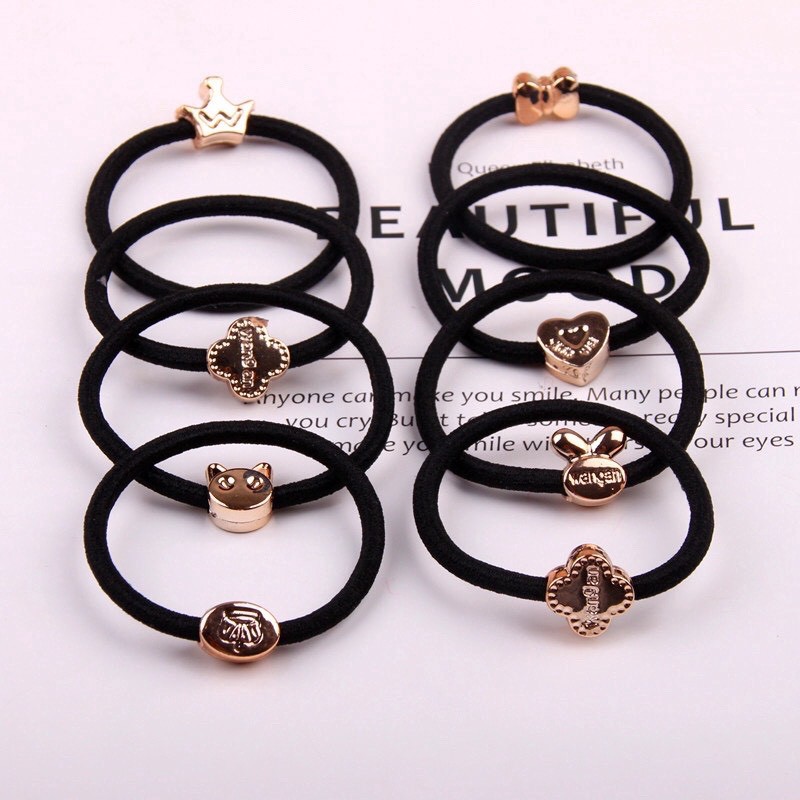 [Mã GODD2407 giảm 5% đơn 199K] Dây cột tóc nơ thời trang Hàn quốc dễ thương