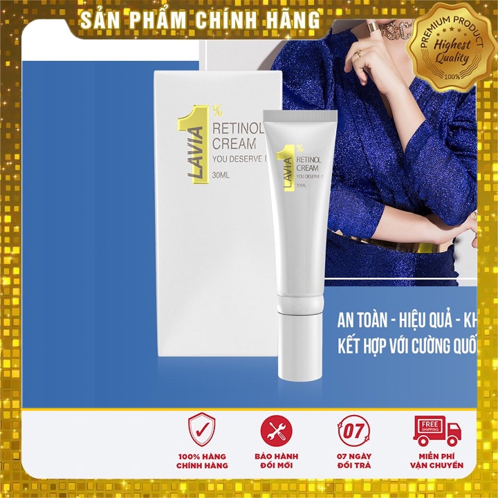 [Chính Hãng] retinol lavia las beauty căng bóng da mờ nếp nhăn retinol las beauty