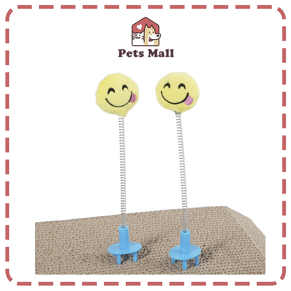 Đồ chơi cho mèo, chuột giả có lò xo dính sàn cho mèo tự chơi, đa dạng chủng loại