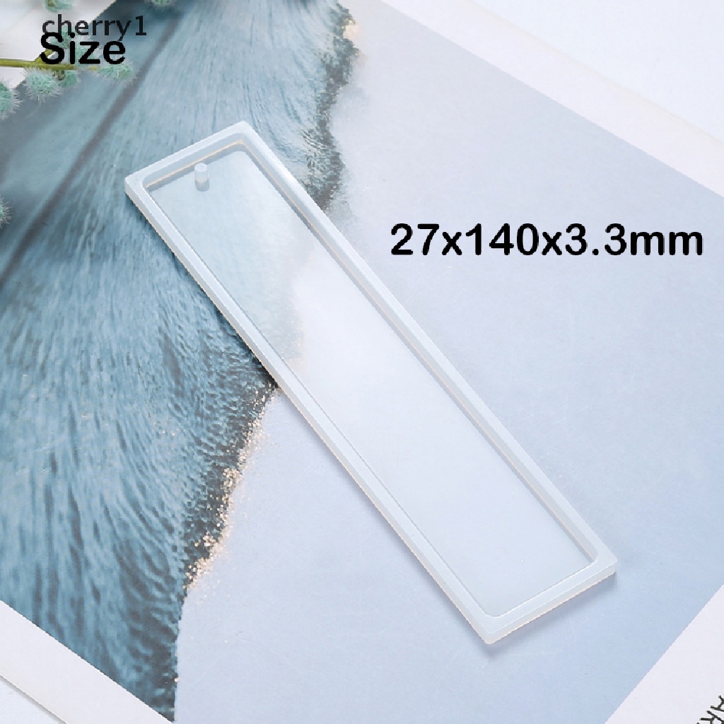 1 Khuôn Silicone Hình Chữ Nhật Làm Đánh Dấu Trang Sức