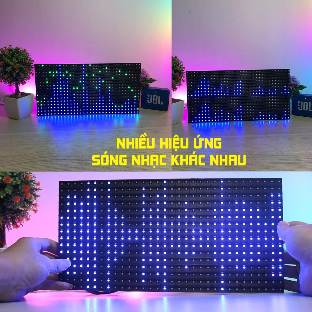 Bộ Combo Đồng Hồ LED MATRIX P10 Chơi Tết Cực Chất