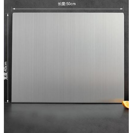 Thớt inox 304 có viền Bàn Đá cao cấp