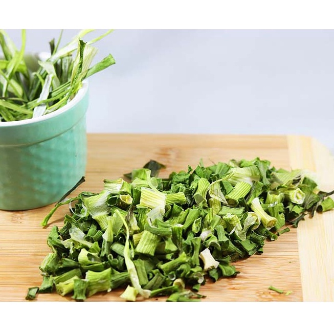 [500g-1kg] Hành lá sấy khô cắt 3mm - Tạo mùi vị thơm ngon đặc trưng, màu sắc đẹp cho món ăn