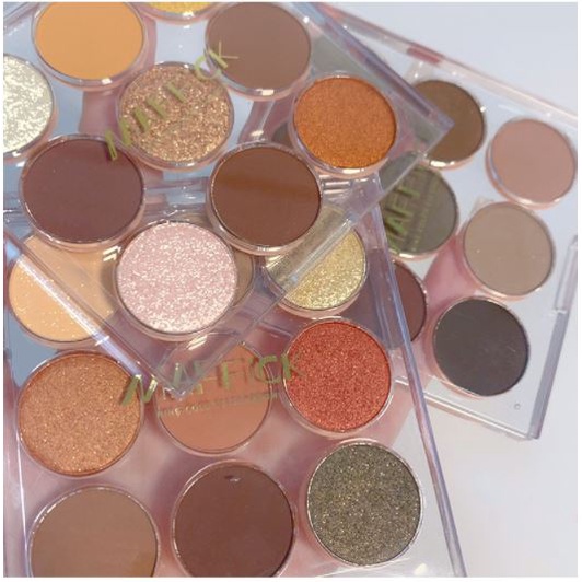 Bảng phấn mắt nhũ lì 9 ô lấp lánh Maffick Eyeshadow