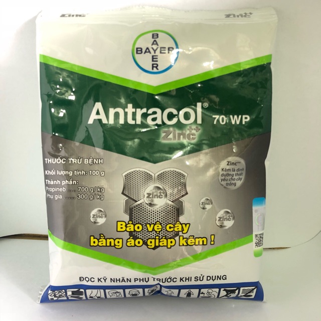 Thuốc trừ bệnh Antracol 70WP 100gram