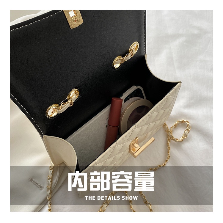 Túi Đeo Chéo JASMIN NOIR Họa Tiết Sọc Caro Thời Trang Cho Nữ