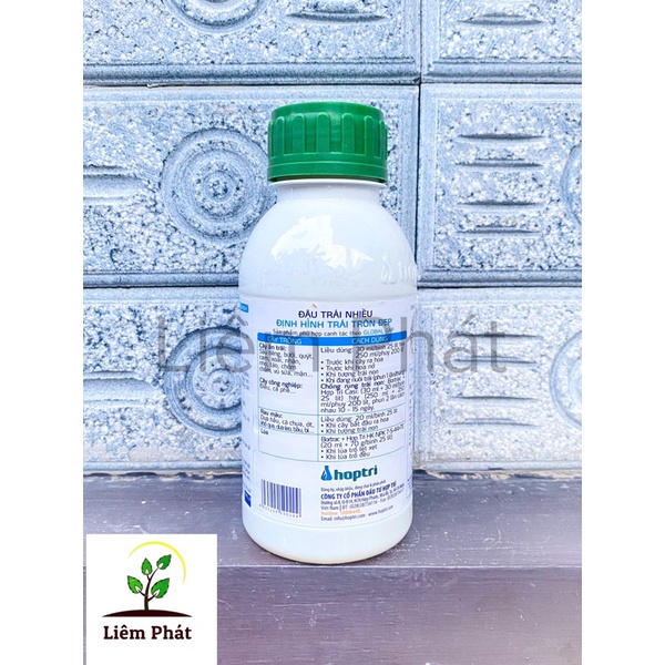 Phân bón lá vi lượng botrac chai 500ml của Hợp trí