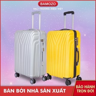 Vali kéo du lịch Bamozo JESSIE nhựa ABS chống va đập, chống chày xước thiết kế thời trang - Bảo Hành 5 Năm