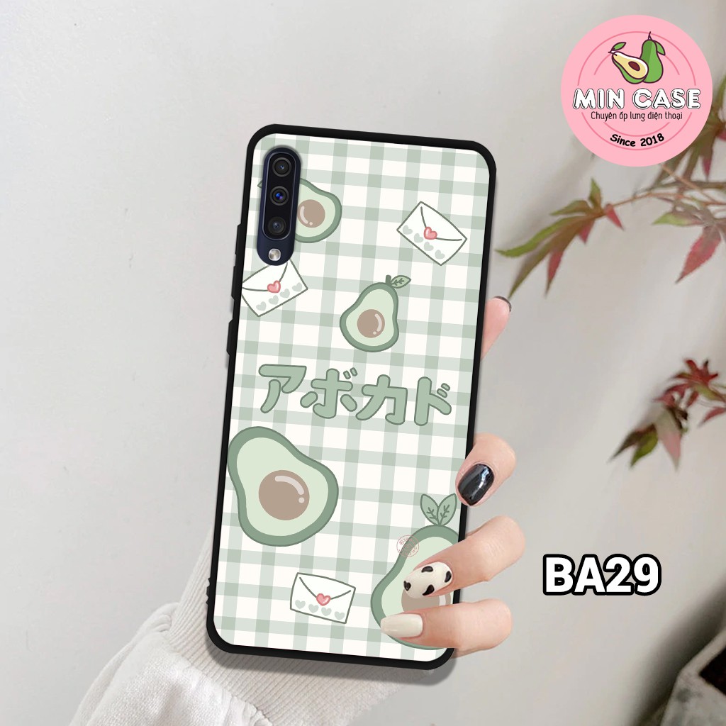 Ốp lưng Samsung a30s/a50/a50s/a70/a70s/a7 2018/a9 2018 in hình hoa quả mùa hè, trái bơ dễ thương