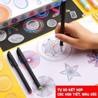 Bộ vẽ Họa tiết Spirograph (Deluxe Kit)