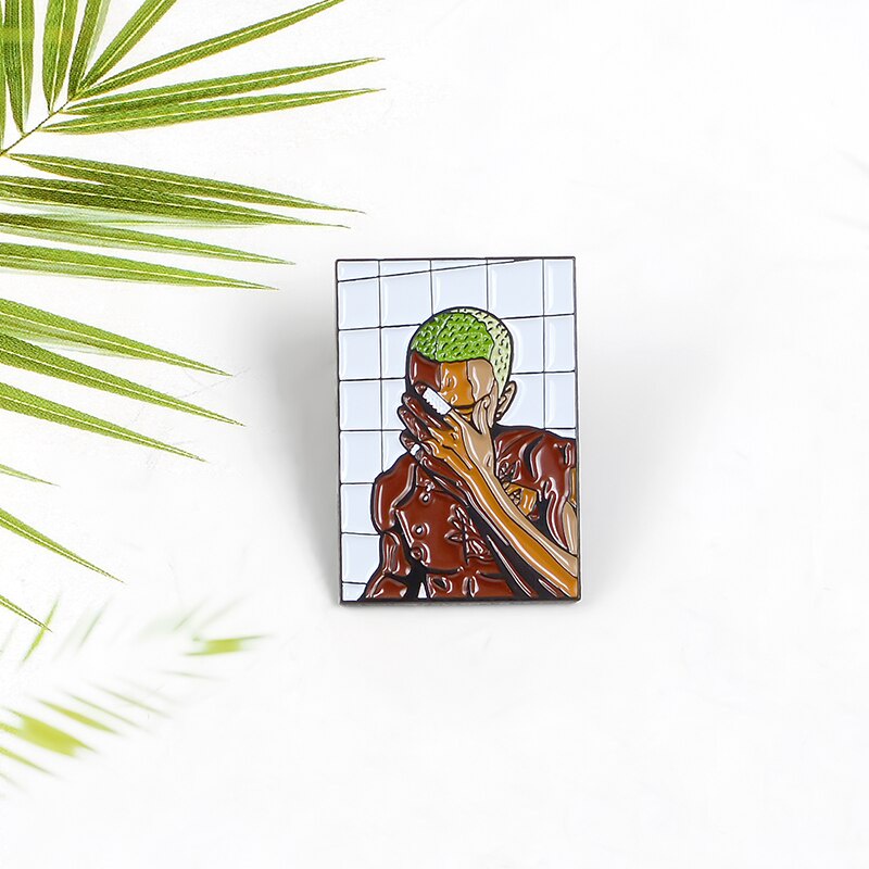 Ghim cài áo hình ca sĩ R&amp;B thời trang cho nam nữ