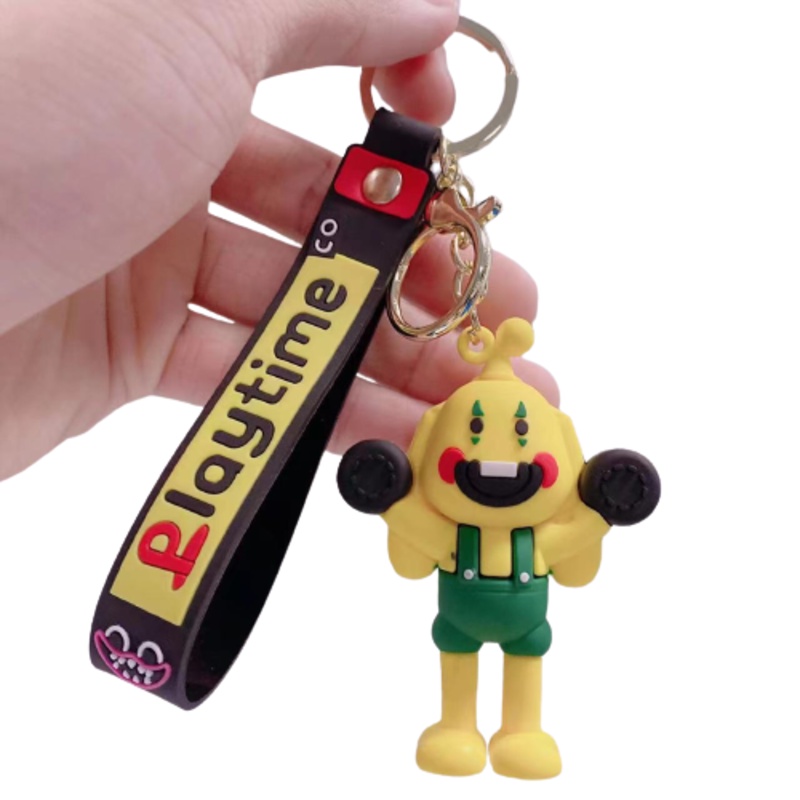 Móc gắn chìa hình nhân vật Poppy Playtime Huggy Wuggy