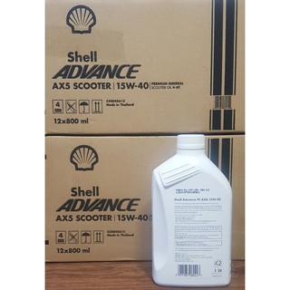 NHỚT XE SỐ SHELL ADVANCE AX6 1 Lít