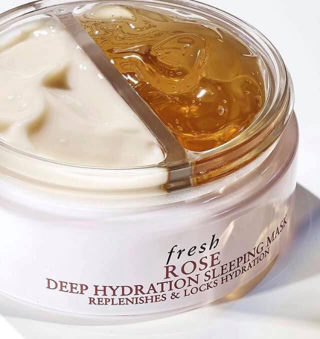 [Rẻ vô địch] Mặt nạ ngủ Fresh Rose Deep Hydration Sleeping Mask